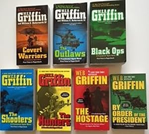 Seller image for W.E.B. Griffin, Presidential Agent Series (Set of 7) By Order of the President; . Covert Warriors for sale by Friends of Johnson County Library