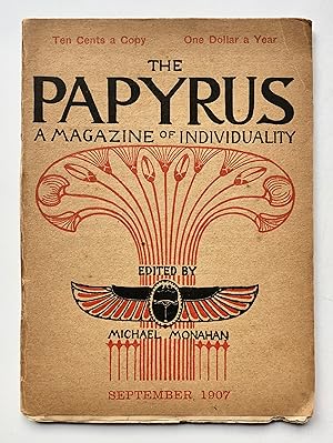 Seller image for The Papyrus: A Magazine of Individuality. New Series, Volume 1, Number 3, September 1907. for sale by George Ong Books