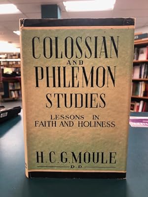 Colossian and Philemon Studies: Lessons in Faith and Holiness