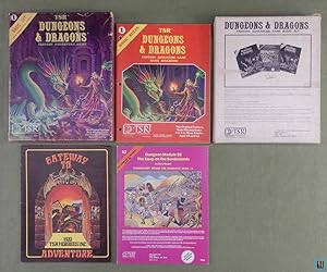 Seller image for Dungeons & Dragons Basic Set Pink Red Box (Core B/X D&D RPG) for sale by Wayne's Books