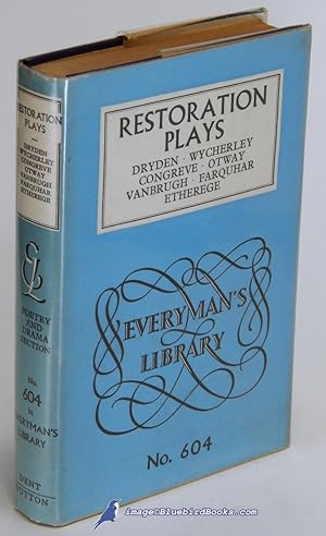 Seller image for Restoration Plays (Everyman's Library #604, Poetry & Drama series) for sale by Bluebird Books (RMABA, IOBA)