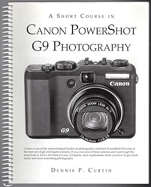 A Short Course in Canon Powershot G9 Photography book/ebook