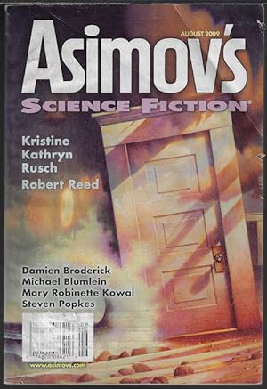 Imagen del vendedor de ASIMOV'S Science Fiction: August, Aug. 2009 a la venta por Books from the Crypt