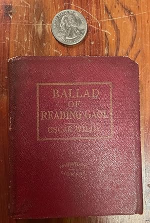 Seller image for Ballad of Reading Gaol and other poems [miniature book]; Miniature Library Edition for sale by Uncharted Books