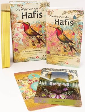 Seller image for Die Weisheit des Hafis: 45 poetische Orakelkarten (eines der besten Orakel, Weisheitskarten aus der Seele, Neuerscheinung 2023) for sale by Studibuch