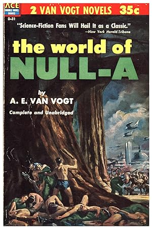 Ace Double / 2 Van Vogt Novels / the world of Null-A, Complete and Unabridged, and Universe Maker...