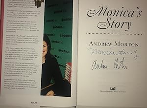 Seller image for Monicas Story, 1999, 1st. Edn. 1st. Impr. DW (16.99. SIGNED BY BOTH: LEWINSKY & MORTON. Fine for sale by Ely Books