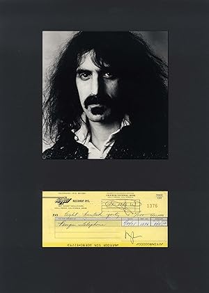 Frank Zappa Autograph | signed documents