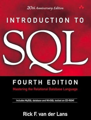 Bild des Verkufers fr Introduction to SQL: Mastering the Relational Database Language zum Verkauf von WeBuyBooks