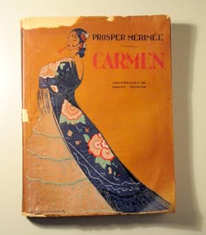 Bild des Verkufers fr CARMEN - Paris 1928 - Muy ilustrado zum Verkauf von Llibres del Mirall