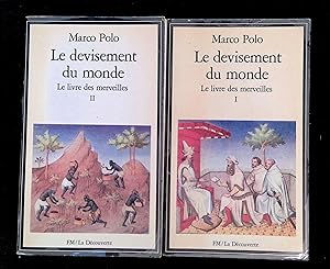 Bild des Verkufers fr Le devisement du monde Le livre des merveilles Tome I II zum Verkauf von LibrairieLaLettre2