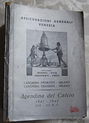 AGENDINA DEL CALCIO 1941 / 1942.