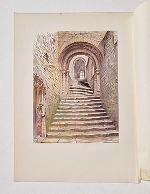 Castle Rising (1930 Illustration Colour Print)