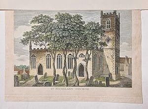 St. Nicholas's Church (c.1865 Steel Engraving)