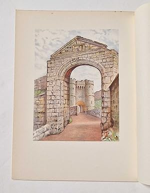 Carisbrooke Castle (1930 Illustration Colour Print)