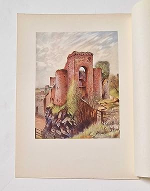 Chepstow Castle (1930 Illustration Colour Print)