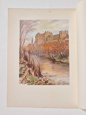 Durham Castle (1930 Illustration Colour Print)