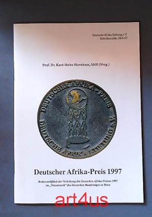 Deutscher Afrika-Preis 1997 : Reden anläßlich der Verleihung des Deutschen Afrika-Preises 1997 im...