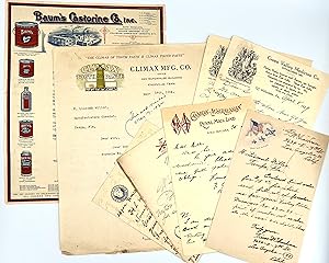 [CHEMIST] [SALES] [LETTERHEAD] [ARCHIVE] 33 Letters of request to Tampa, FL Chemist - H. Lipscomb...