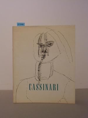 Seller image for Bruno Cassinari. Katalog zur Ausstellung Kunstverein Darmstadt Kunsthalle vom 19. November 1960 bis 8. Januar 1961. for sale by Kunstantiquariat Rolf Brehmer