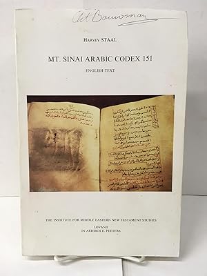 Mt. Sinai Arabic Codex 151