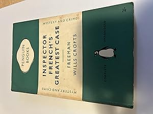 Bild des Verkufers fr Inspector French's Greatest Case ( Green Penguin No 918) zum Verkauf von Cotswold Rare Books