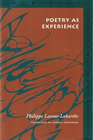 Poetry as Experience