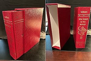 Lord of the Rings / Collector's Edition / Slipcase / Red Leather Binding, NEW,