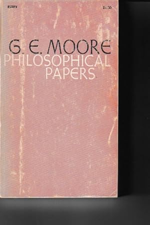 Image du vendeur pour philosophical papers mis en vente par West County Books
