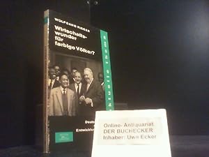 Immagine del venditore per Wirtschaftswunder fr farbige Vlker? : Deutschland u.d. Entwicklungshilfe. Das aktuelle Thema ; Bd. 9 venduto da Der Buchecker