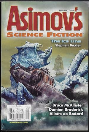Image du vendeur pour ASIMOV'S Science Fiction: February, Feb. 2010 mis en vente par Books from the Crypt