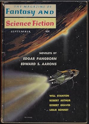 Seller image for The Magazine of FANTASY AND SCIENCE FICTION (F&SF): September, Sept. 1959 for sale by Books from the Crypt