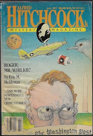 Imagen del vendedor de ALFRED HITCHCOCK Mystery Magazine: July 1987 a la venta por Books from the Crypt