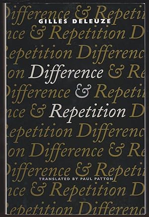 Immagine del venditore per DIFFERENCE AND REPETITION venduto da Easton's Books, Inc.