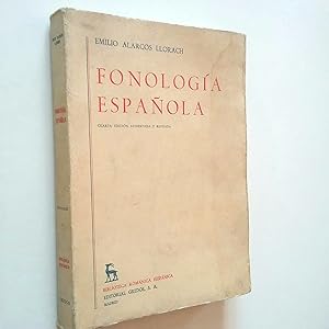 Image du vendeur pour Fonologa espaola (Cuarta edicin aumentada y revisada) mis en vente par MAUTALOS LIBRERA