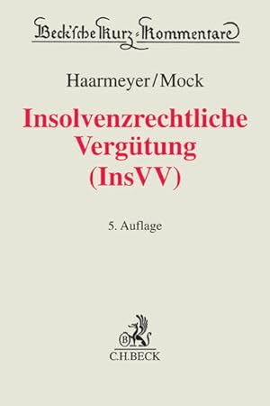 Seller image for Insolvenzrechtliche Vergtung (InsVV) for sale by Studibuch