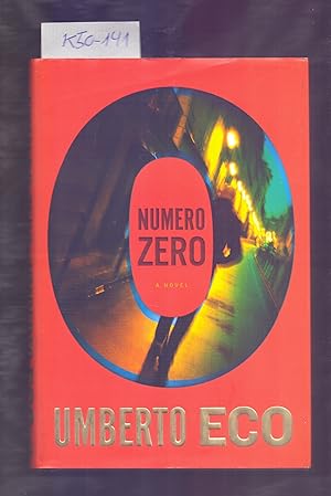 Seller image for NUMERO CERO for sale by Libreria 7 Soles