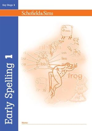 Bild des Verkufers fr Early Spelling Book 1 (of 3): KS1, Years 1 & 2 zum Verkauf von WeBuyBooks