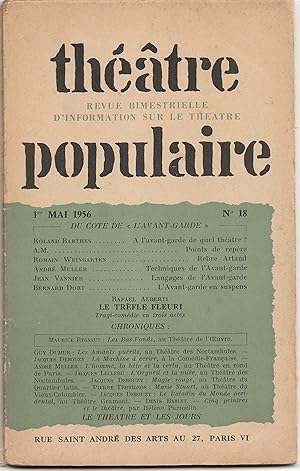 THEATRE POPULAIRE N° 18 - Mai 1956