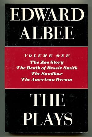 Bild des Verkufers fr The Plays: Volume One: The Zoo Story, The Death of Bessie Smith, The Sandbox, The American Dream zum Verkauf von Between the Covers-Rare Books, Inc. ABAA