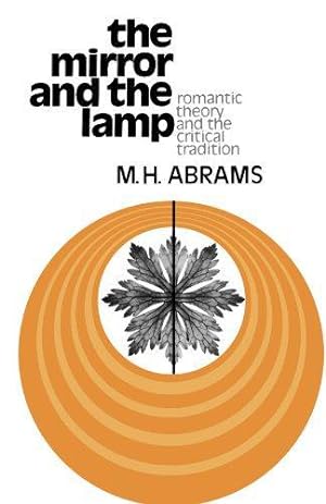 Imagen del vendedor de The Mirror and the Lamp: Romantic Theory and the Critical Tradition (Galaxy Books) a la venta por WeBuyBooks