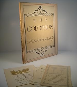 The Colophon. A Book Collectors' Quarterly. Part Five