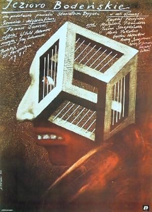 1986 Polish Movie Poster, Jezioro Bode&#324;skie (Janusz Zaorski, dir.) - Pagowski
