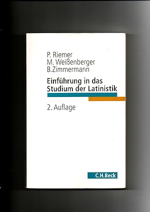 Seller image for Peter Riemer, Weienberger, Einfhrung in das Studium der Latinistik for sale by sonntago DE