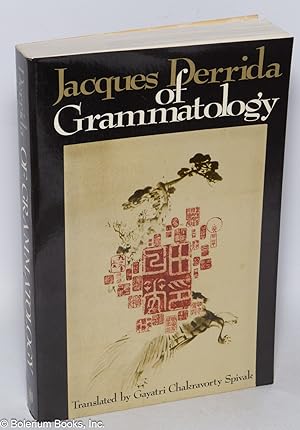 Seller image for Of Grammatology for sale by Bolerium Books Inc.