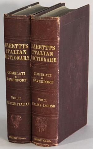 Seller image for A new dictionary of the Italian and English languages, based upon that of Baretti. for sale by Rulon-Miller Books (ABAA / ILAB)