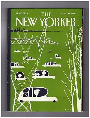 The New Yorker - April 26, 2010. Frank Viva cover, "Earth Day"; Saul Bellow; E.L. Doctorow (1st A...