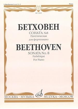 Beethoven. Sonata No. 8 Patetique. Ed. by Goldenweiser