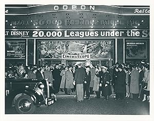 Image du vendeur pour 20,000 Leagues Under the Sea (Three original photographs from the set of the 1954 film) mis en vente par Royal Books, Inc., ABAA
