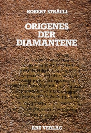 Immagine del venditore per Origenes: Der Diamantene venduto da Studibuch